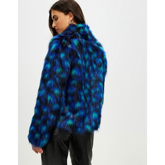 Free people x Unreal Fur Firefly Faux Fur Jacket - Picture 14 of 14